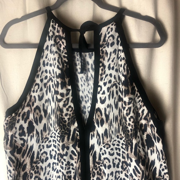 Eight sixty chloe cut out dress Animal print large - Picture 3 of 7